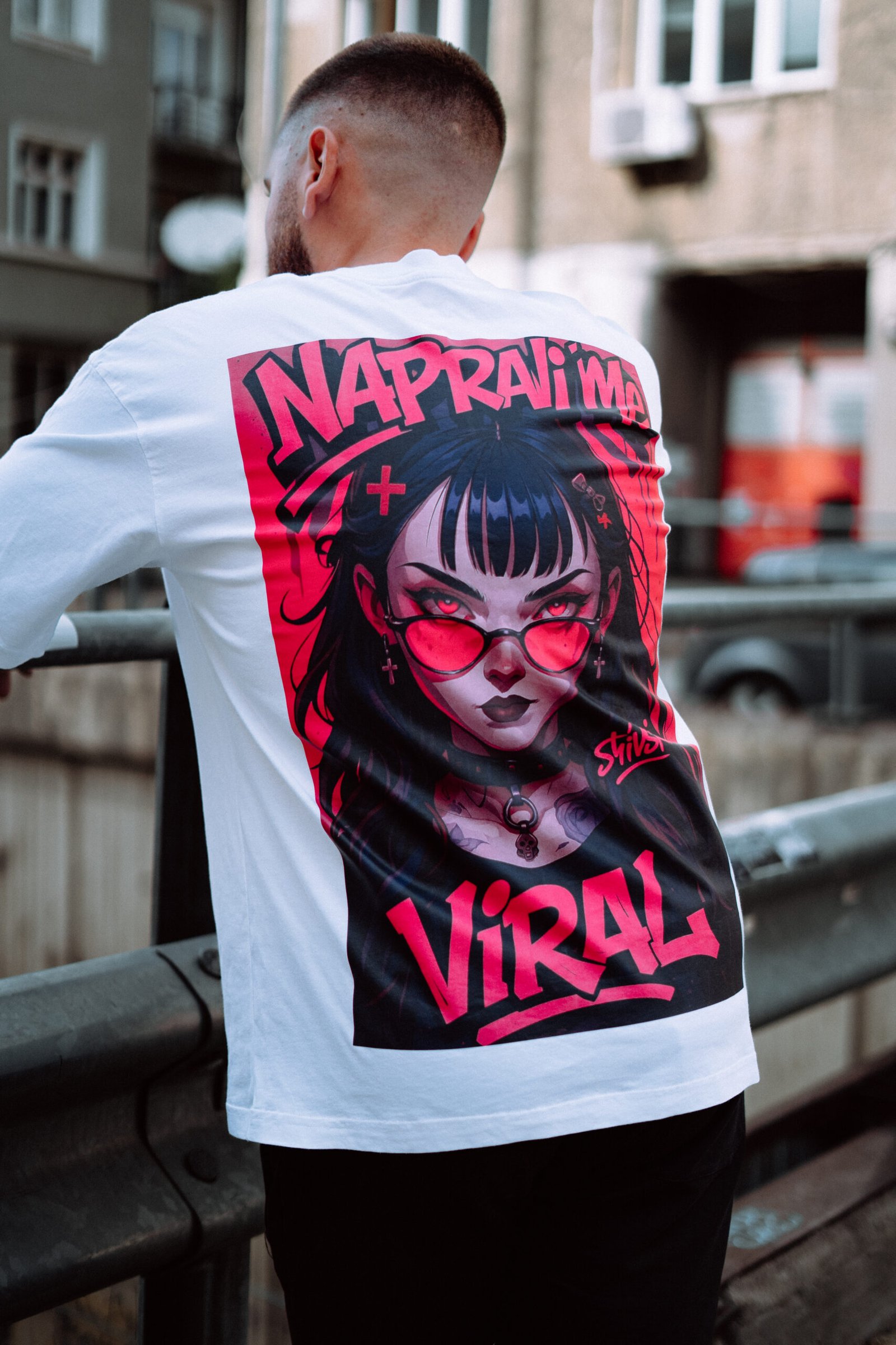 OverSize Тениска "Napravi Me Viral" #2 - Image 5