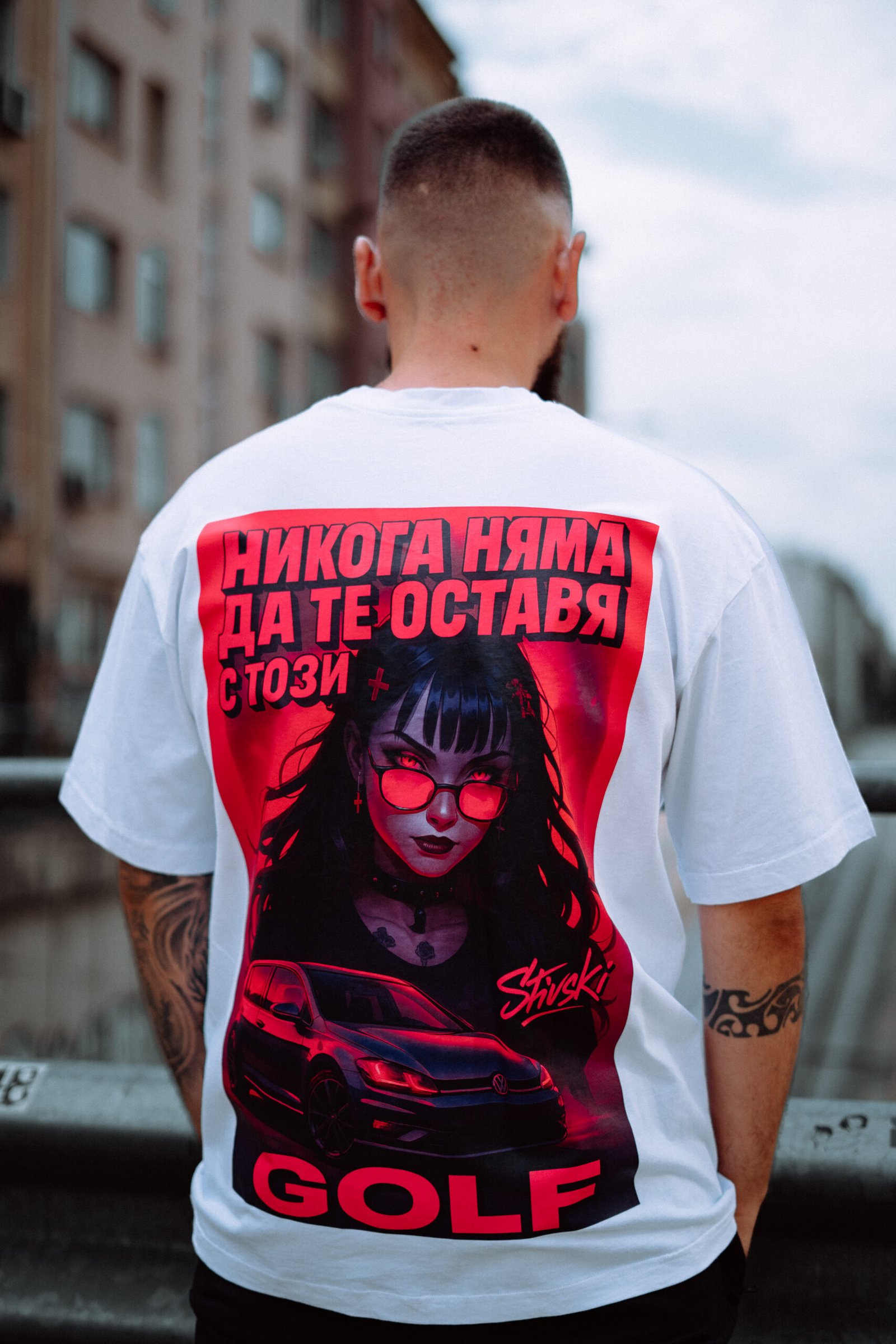 OverSize Автомобилна Тениска #7 - Image 3