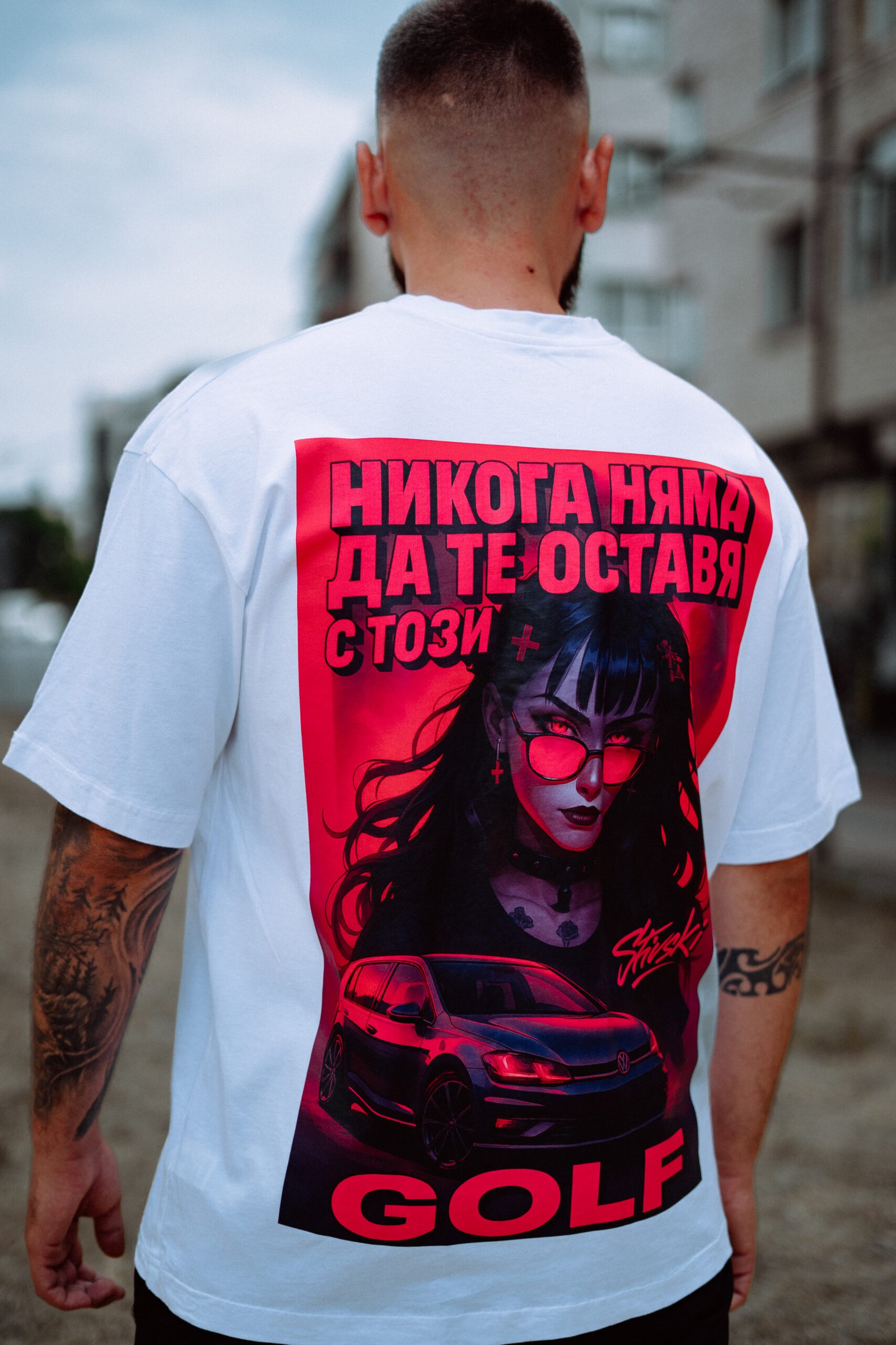 OverSize Автомобилна Тениска #7 - Image 4