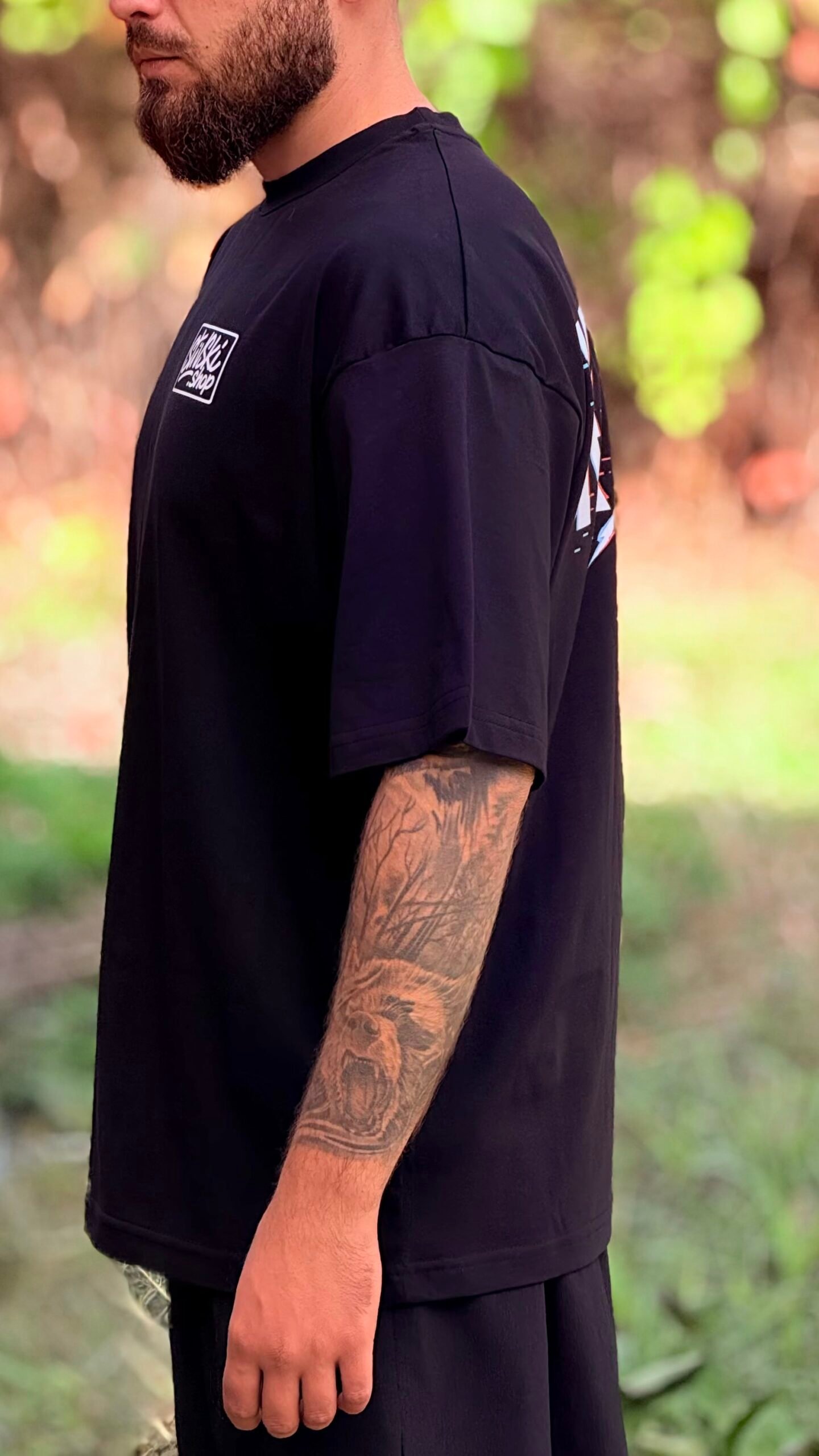 Oversize Тениска "Късай" #1 - Image 4