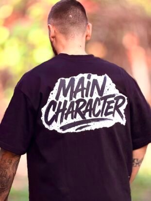 Heavy Oversize Тениска "Main Character" #2